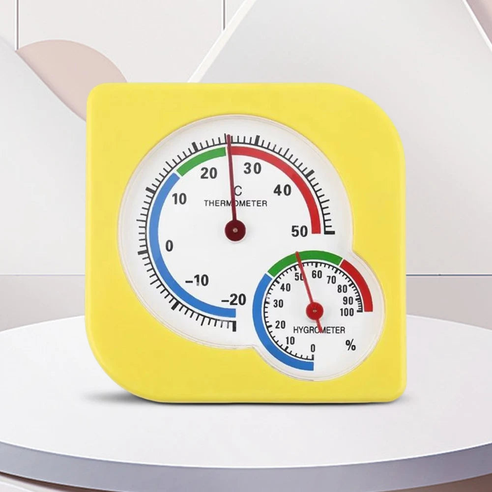 Temperature Humidity Sensor Large Numbers Temperature Humidity Monitor Gauge for Home/Room/ Outdoor/Offices/Display Mechanical