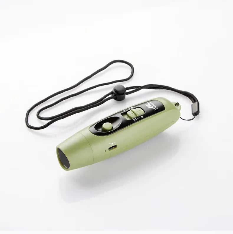 Electronic Whistle with Light, USB Charging, High Volume, Sports, Referee, Traffic, Pet Training, Outdoor