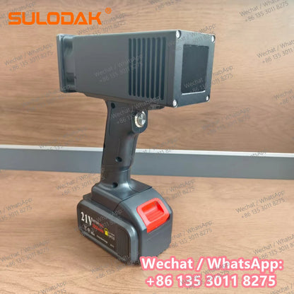 Rechargeable portable UV LED lamp Detection car paint curing sheet metal gray flaw detection