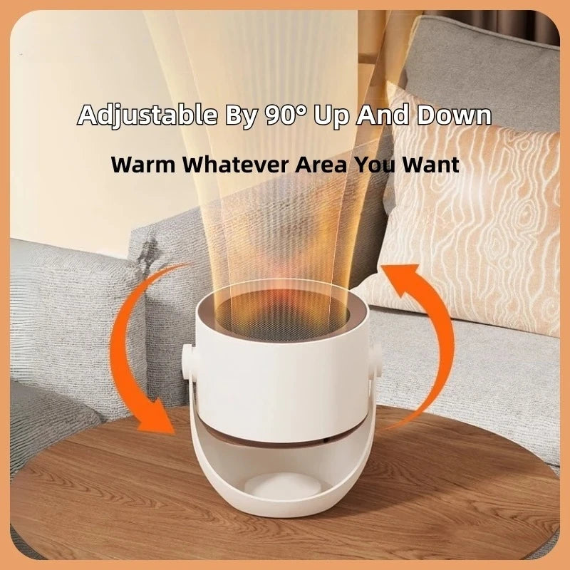 MSS Desktop Heater Fan,Mini Radiator Home Office Warmer Machine for Winter,Convenient Room Heater,Winter Heating Home Appliance