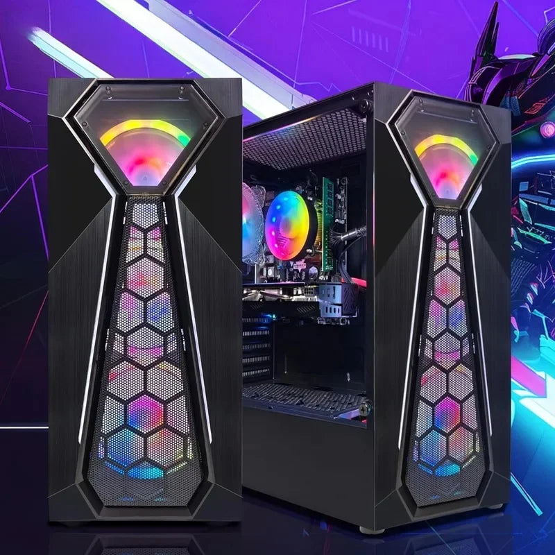 Gaming PC Computer Desktop, Radeon RX 580 16G GDDR5, Core i5-9400F up to 4.1GHz