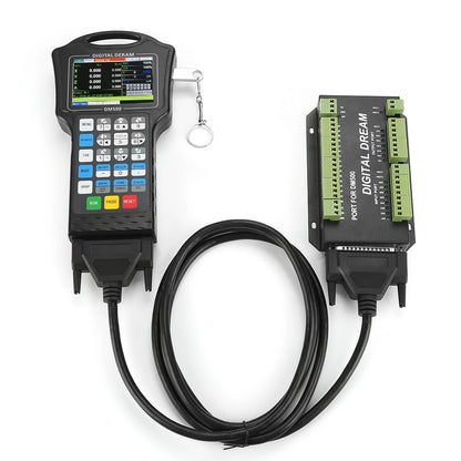 1 Set Handheld 3/4  Controller CNC Control System for Router Engraver Engraver Control System Controller Handheld Controller