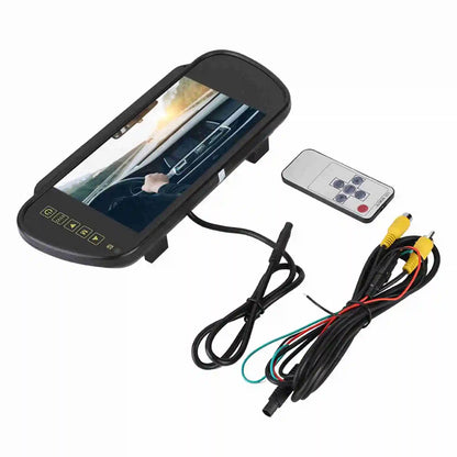 7inches Backup Monitor Rear View Monitor Rear View Mirror Monitor 7inches LCD Display Backup Camera Monitor for Rear View Camera