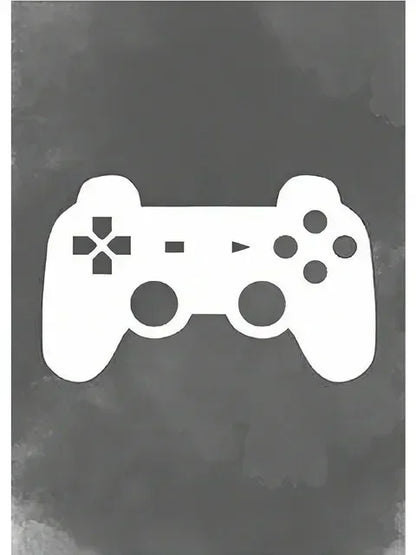 Game Gaming Room Gamepad Abstract Posters and Prints Wall Art Canvas Paintings Pictures Gamer Gift for Boys Children Room Decor