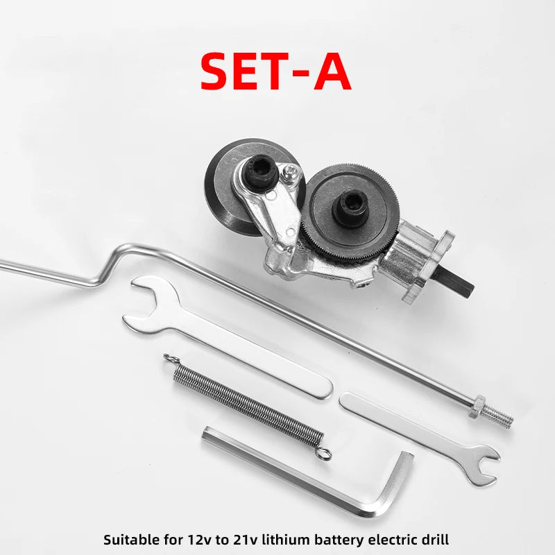 Electric drill tools, converting electric drill into metal cutter, iron cutting, electric scissors,