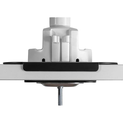 Durable Metal Monitor Mount Reinforcement Plate for Monitor Stand Height and Angle Adjustable Supports Monitor Stand