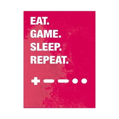 Game Gaming Room Gamepad Abstract Posters and Prints Wall Art Canvas Paintings Pictures Gamer Gift for Boys Children Room Decor