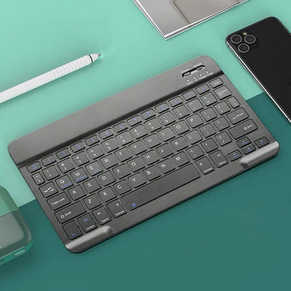 Bluetooth-Compatible Wireless Keyboard Rechargeable Wireless Gaming Keyboard For iOS Android Windows Smart Phone ipad PC Laptop