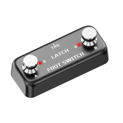 Dual Footswitch Controller with Latching/Momentary Switching Modes