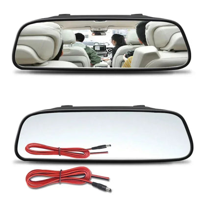 5" Mirror Monitor for Car Backup Camera Rear View Parking System Night Vision