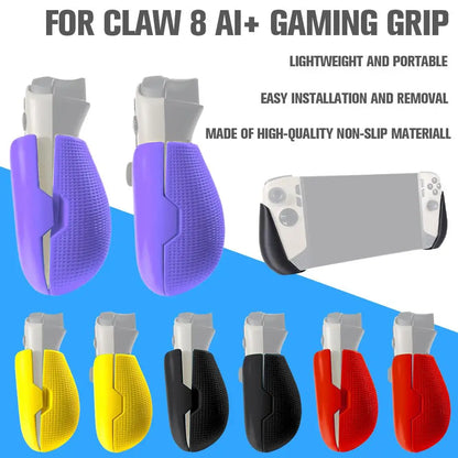Controller Game Console Grip for MSI Claw 8 AI Reduce Hand Fatigue Comfortable Anti-Slip Sweat-Absorbent Accessories