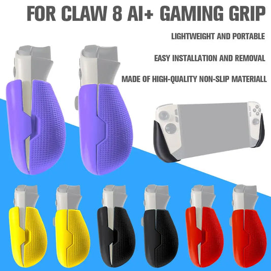 Controller Game Console Grip for MSI Claw 8 AI Reduce Hand Fatigue Comfortable Anti-Slip Sweat-Absorbent Accessories