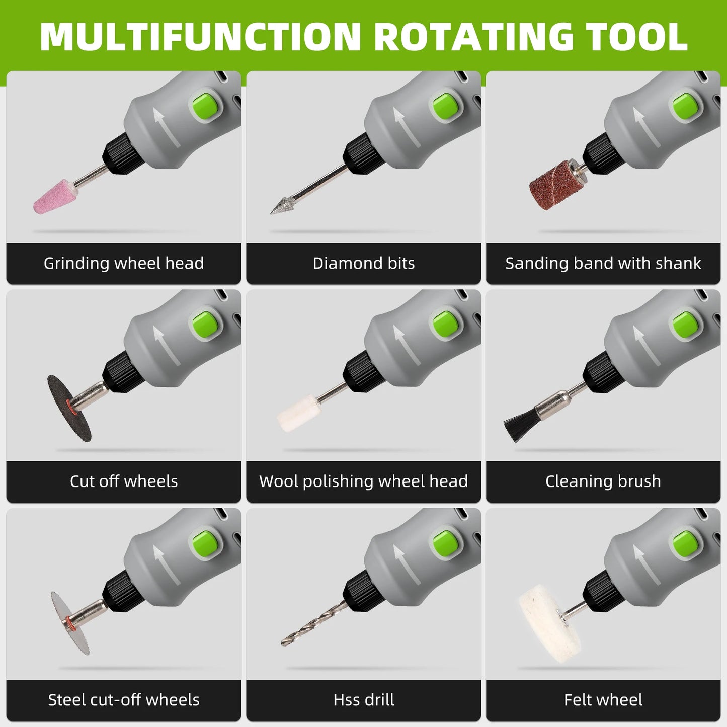Electric Drill Small Multifunctional Hand Held Polishing Charging Grinding Pen Miniature Household Carving Tool Combination