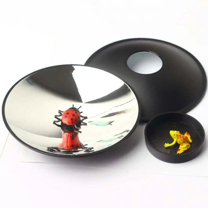Image Projection 3D Magic Mirascope Mirascope Optical Parabolic Reflector Black Hologram Maker Illusion Creator
