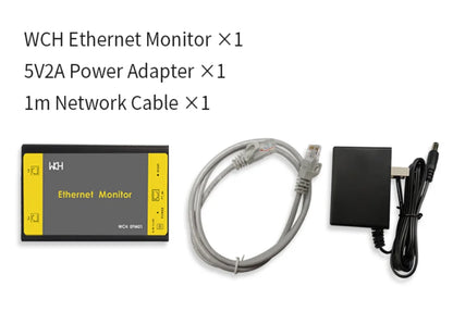 WCH Ethernet Monitor Network data acquisition/analysis Support wireshark/Network monitor software