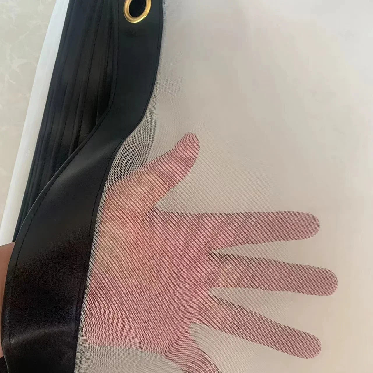 Holographic Mesh Projection Screen 3D  for Hologram Exhibition ,circus Display ,Wedding