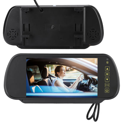 7inches Backup Monitor Rear View Monitor Rear View Mirror Monitor 7inches LCD Display Backup Camera Monitor for Rear View Camera