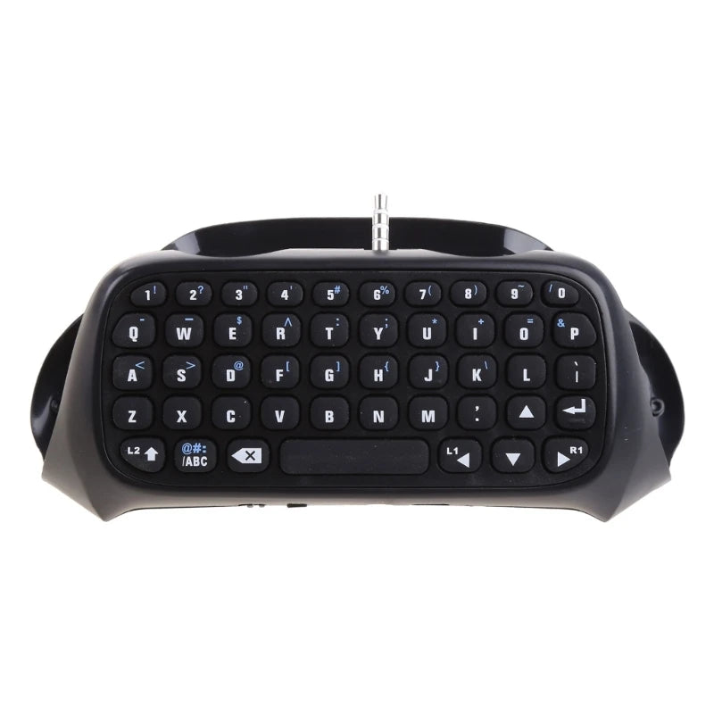 Controller Keyboard for PS4 Wireless Bluetooth-compatible Keypad Mini Chatpad Gaming Live Chat Message Gamepad Keyboard
