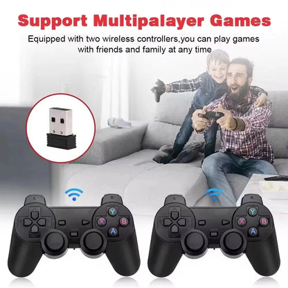 GD10 Pro X2 Plus 4K Game Player 256G/128G/64G Retro Video Console Wireless Controller Multi-Emulator TV Gaming Kids Gift