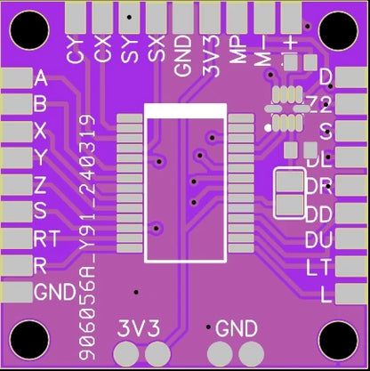 Gamecube  NGC  controller    PCB  GC+ plus 2.0