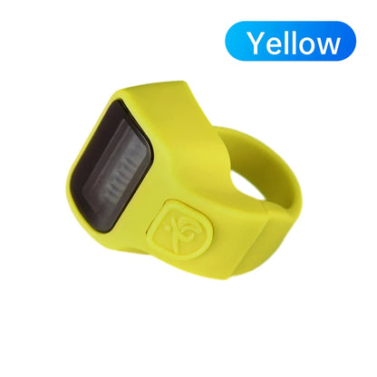 Digital LED Counter Electronic Finger Clicker Electronic Counting Convenient Tool People Flow Counter Easy To Use Counter