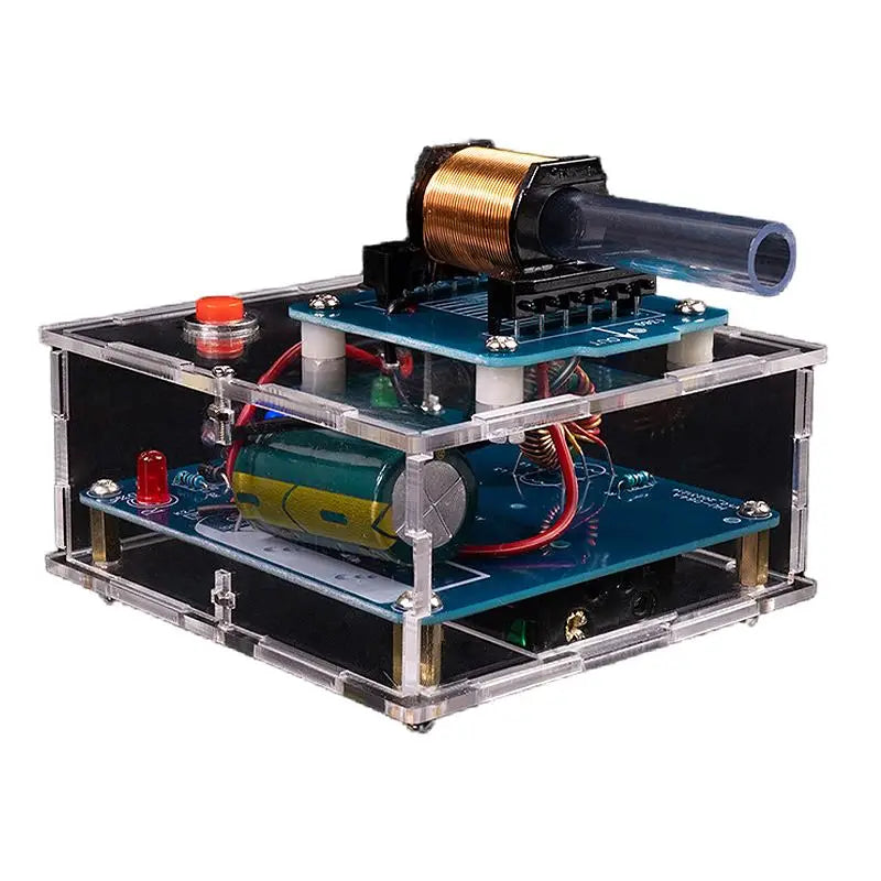Electromagnetic Gun DIY Electronic Kit Long-range Projectile High-voltage Coil Booster Circuit Board Production Welding Electron