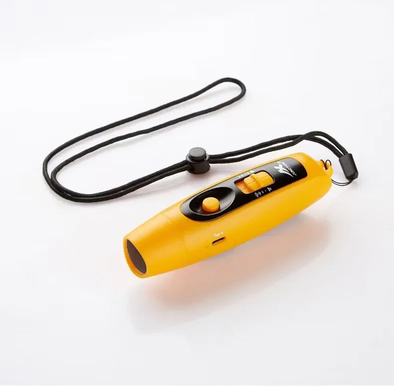 Electronic Whistle with Light, USB Charging, High Volume, Sports, Referee, Traffic, Pet Training, Outdoor
