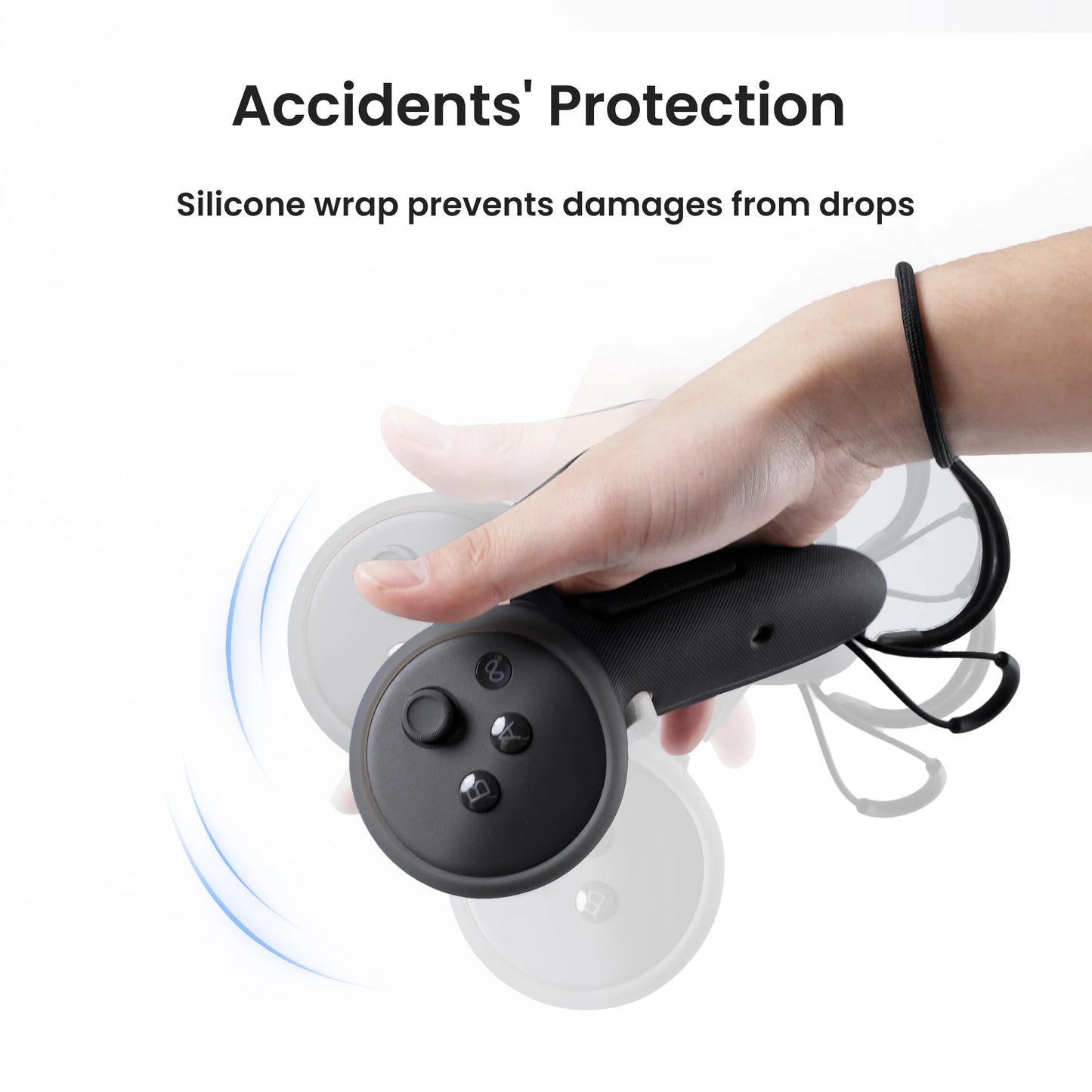 KIWI design G4 Max Extended Controller Grips Compatible with Quest 3/3S