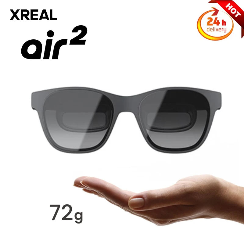 Xreal Air 2 Nreal AR Smart Glasses Micro-OLED Virtual Theater Augmented Reality Glasses Watch Stream And Game on PC/Android/iOS