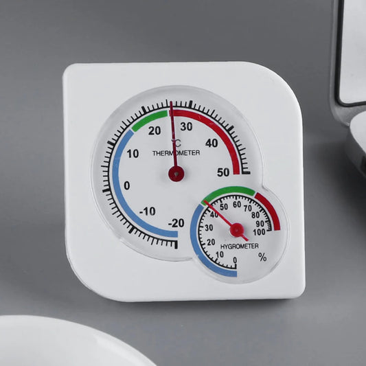 Temperature Humidity Sensor Large Numbers Temperature Humidity Monitor Gauge for Home/Room/ Outdoor/Offices/Display Mechanical