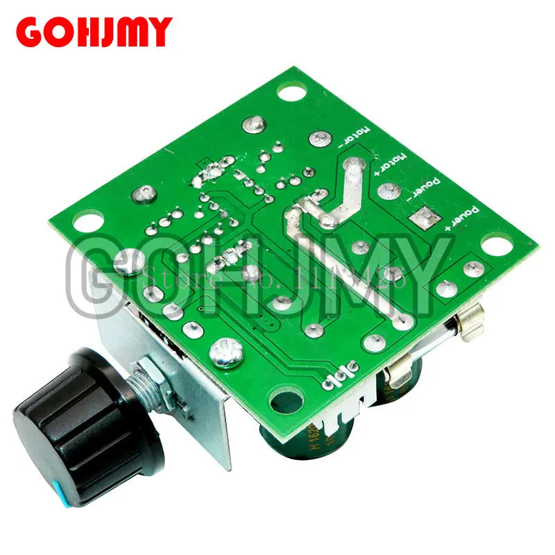 DC motor speed regulator 12V 24V 36V 48V 6-90V High power drive module PWM Motor speed controller 10A/15A/20A current regulator