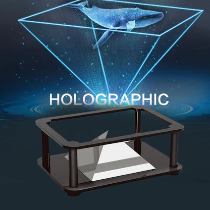 3D Holographic Projection DIY Science Experiment Technology Products Kids Phone 3D Hologram Display Projector Stand Tecnologia