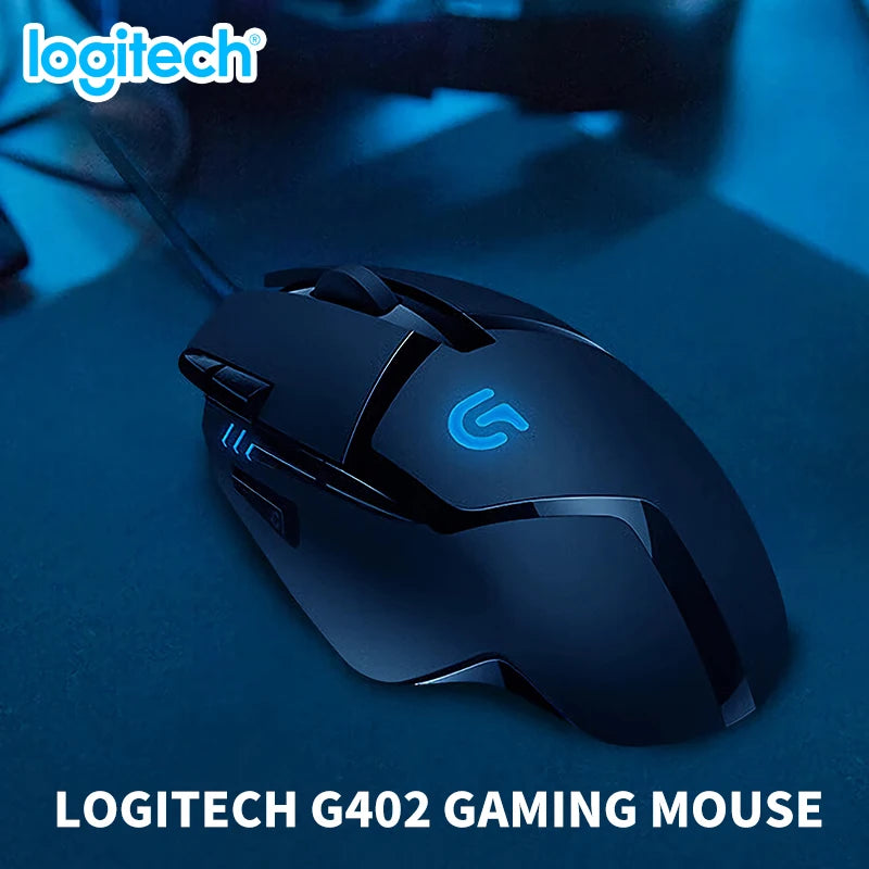 Logitech (G) G402 gaming mouse wired mouse e-sports mechanical macro programming mouse CSGO eating chicken computer competitive