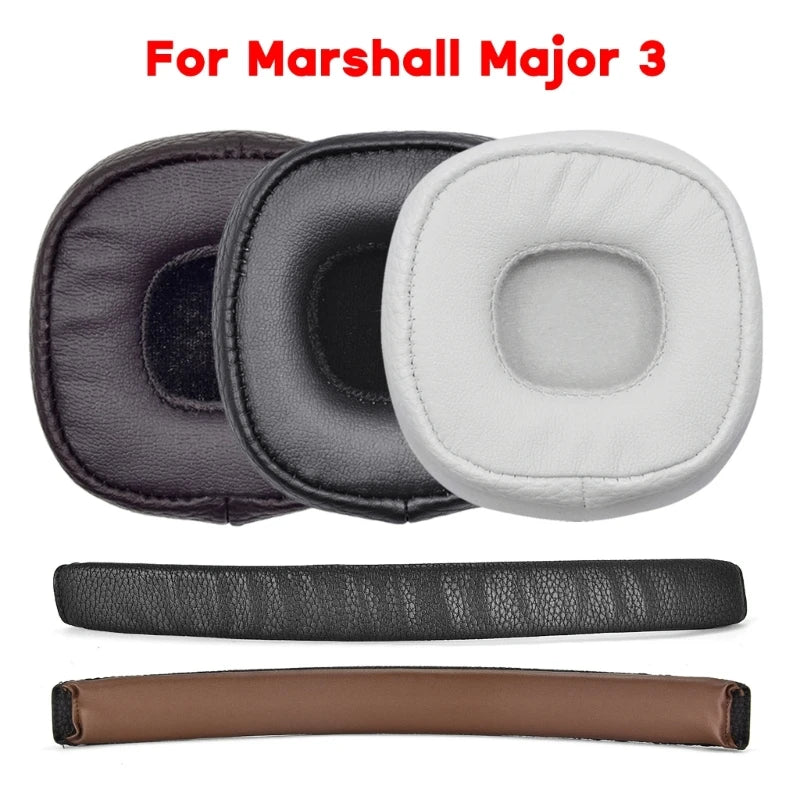 Replacement Earpads HeadBeams For Marshall Monitor 2 Monitor II ANC Monitor Over-Ear for MARSHALL Mid for Major 1 2 3 4