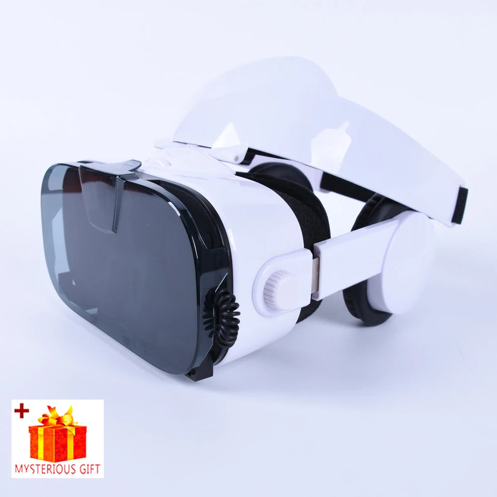 Virtual Reality 3D VR Glasses Headset Phone Viar Device Helmet Lenses Goggles Smart Smartphone Headphone Mobile Game Cell Viewer