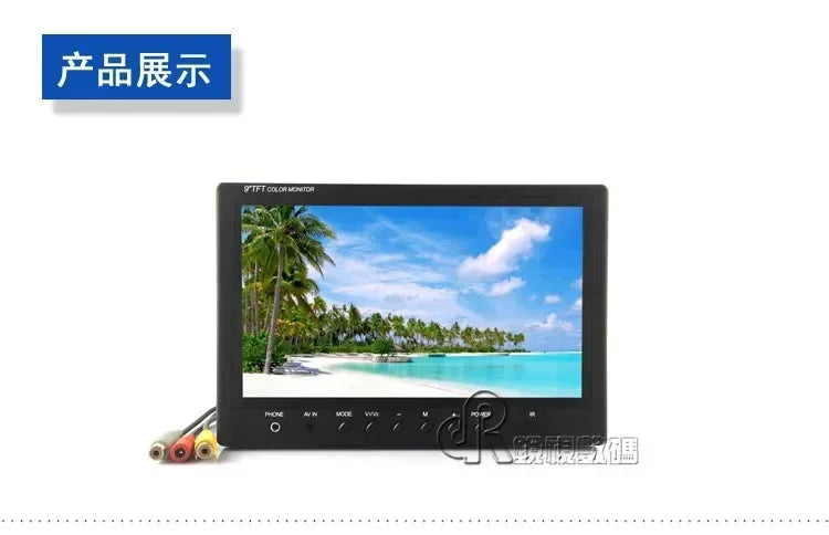 9" Portable HD Auto Monitoring Industrial Mini Board Computer Monitor for Microscopio Electron Digital Microscope Camera Tools