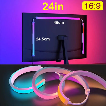 Computer Screen Synchronization Light Strip Monitor Ambilight LED Lights Ambient Lighting PC Backlight Pickup Light Game Room