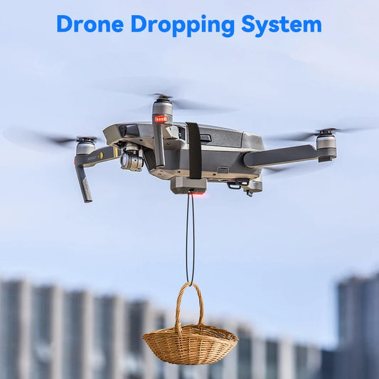Drone Airdrop System for DJI Mini 3 Pro/Mini 3/ Mini 2 SE/Mavic 2/2S /Phantom 3 4/4 Pro for Wedding Scene Fishing Bait Rescue