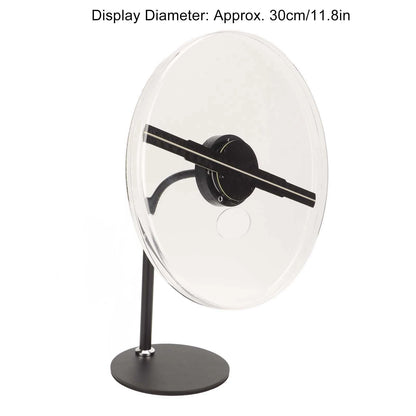 Hologram Advertising Display Fan Built in 16GB Memory Card Holographic Video Projector 3D 256 LED Beads for Car for Stores