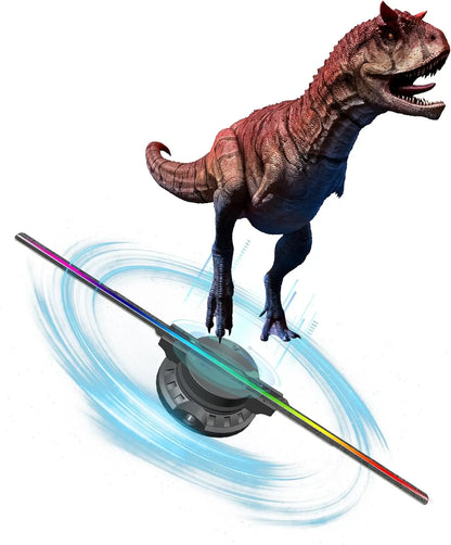 3D Hologram Fan 3D Holographic Projector Advertising Display Light HD Holographic Projector Stores Bars Party Xmas Halloween