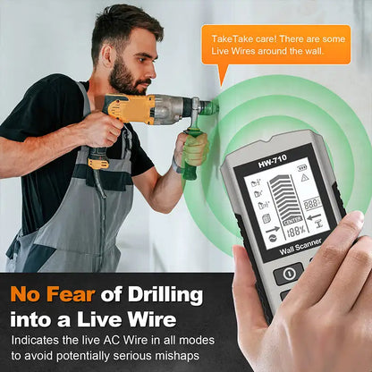 Electronic Wall Detector Finders Multifunctional Handheld Metal & Wall Detector Stud Wood Finder Electronic Measuring Instrument