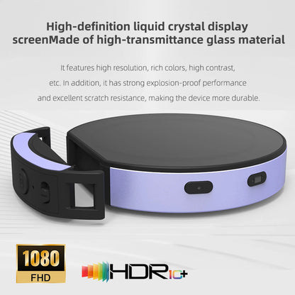 2.1-Inch Selfie Monitor Screen for Phone Magnetic Monitor Screen Support BT Remote Back Camera Monitor for Vlog Livestream