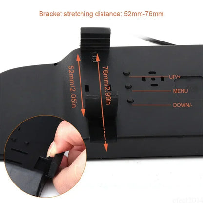 5" Mirror Monitor for Car Backup Camera Rear View Parking System Night Vision