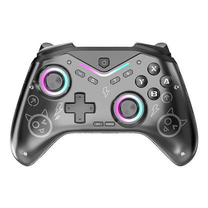 CM-619 switch game controller supports IOS/Android/PC   dual motor wireless controller with dazzling light