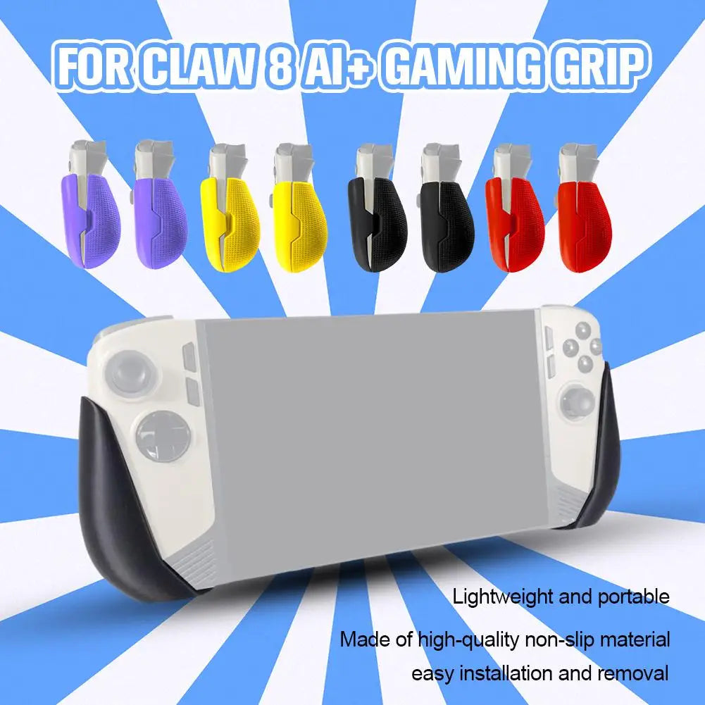 Controller Game Console Grip for MSI Claw 8 AI Reduce Hand Fatigue Comfortable Anti-Slip Sweat-Absorbent Accessories