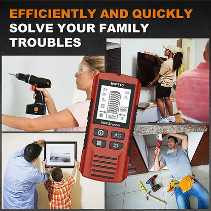 Electronic Wall Detector Finders Multifunctional Handheld Metal & Wall Detector Stud Wood Finder Electronic Measuring Instrument