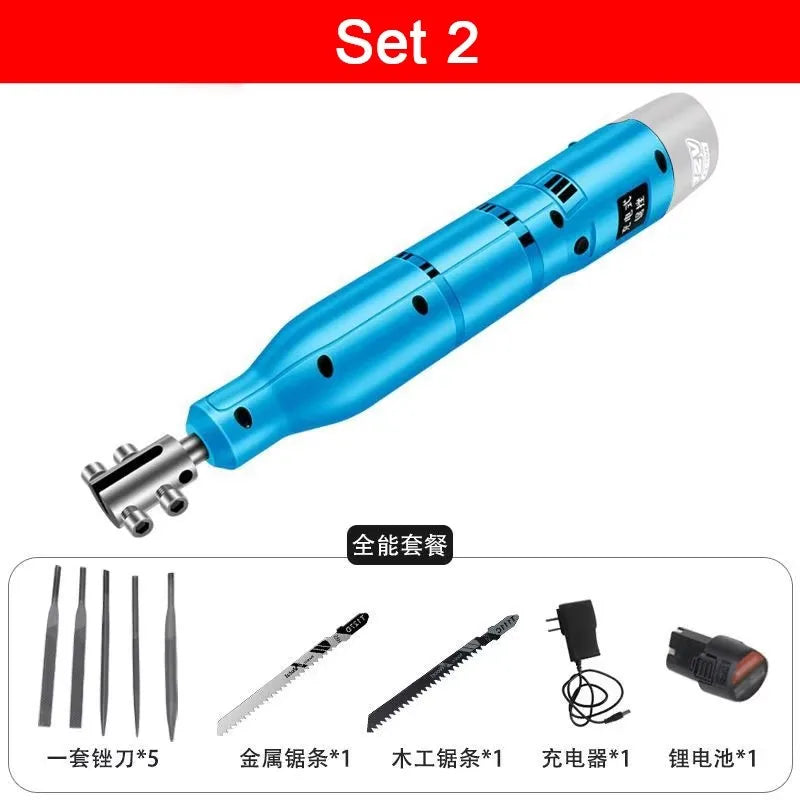 Electric File Small Portable Woodworking File Machine Reciprocating Metal Polishing Tools Rubbing Iron Wrong Knife Machine