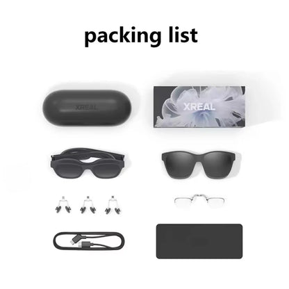 Original XREAL Air 2 Smart AR Glasses 130 Inch Micro OLED Big Screen 120Hz 1080P View for Phone Computer Not VR Virtual Reality