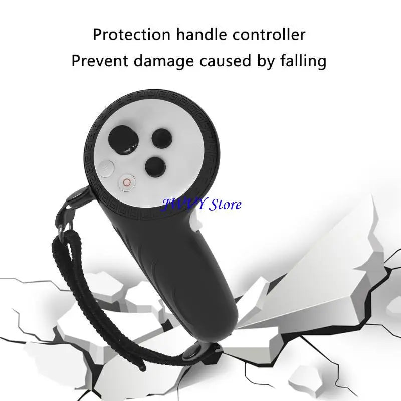 573A Virtual Reality Controller Protective Silicone Sleeve and Clear Lens Film