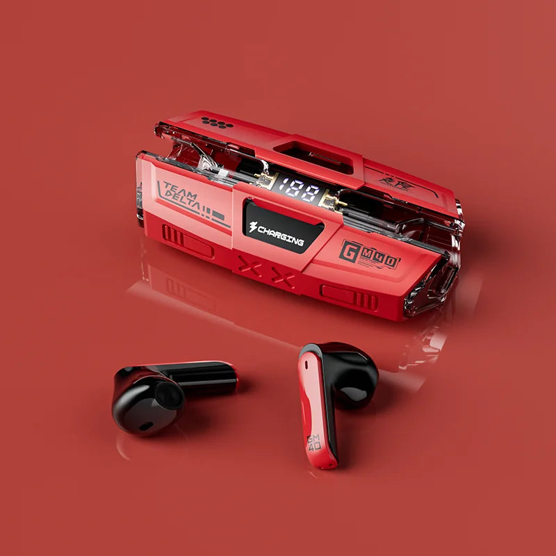 TWS Wireless Headset Bluetooth 5.4 GM40 Gaming Headset Stereo Audio Headset HiFi Dual Mode Headset for Gaming Music